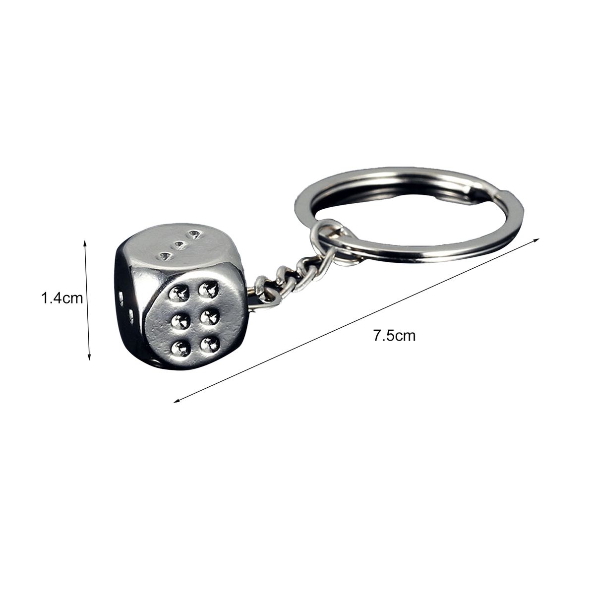 Key Holder Durable Eco-friednly Dice Shape Dice Shape Key-