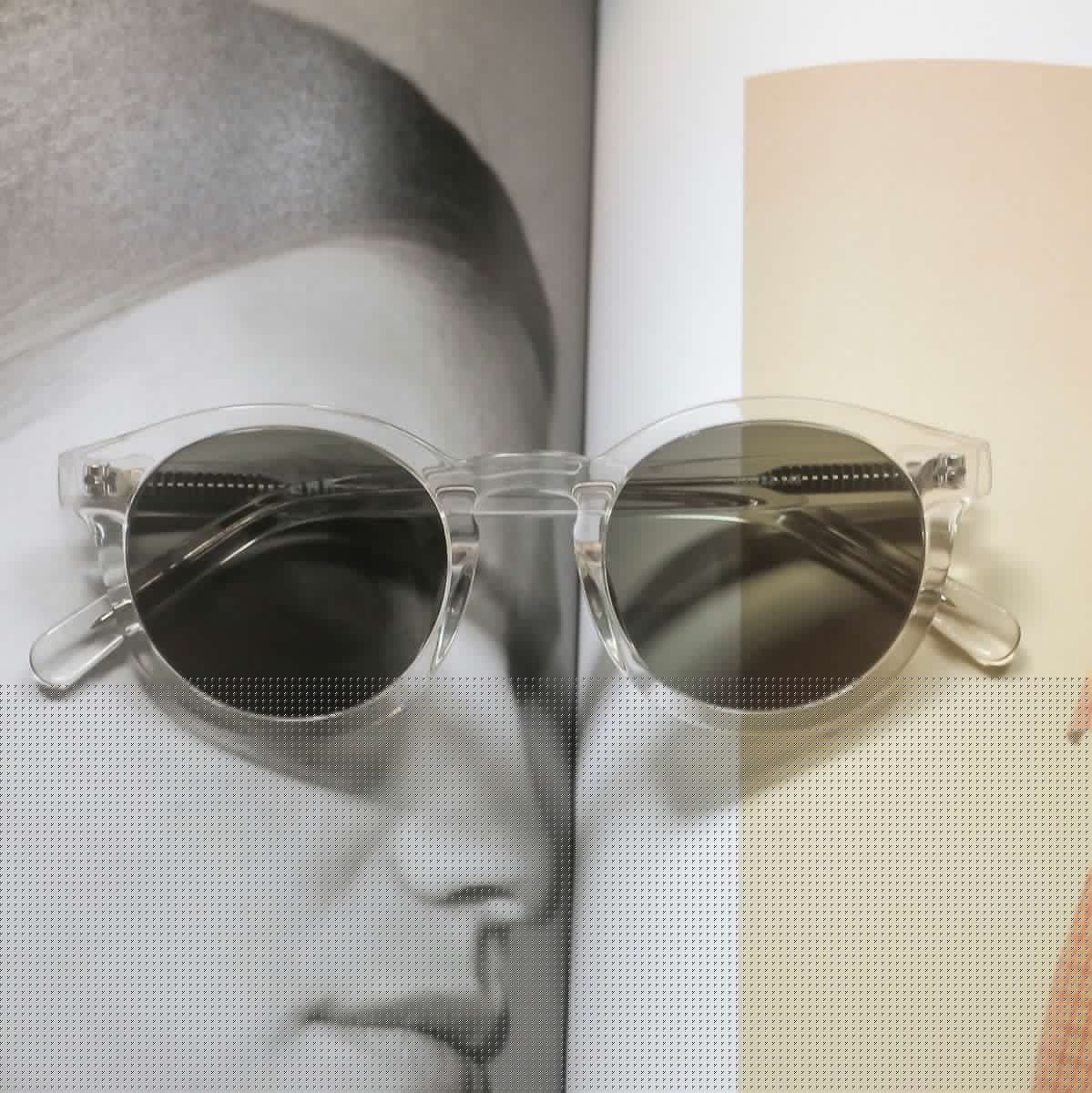 Transparent Design Luxury Fashion Unisex Sunglasses