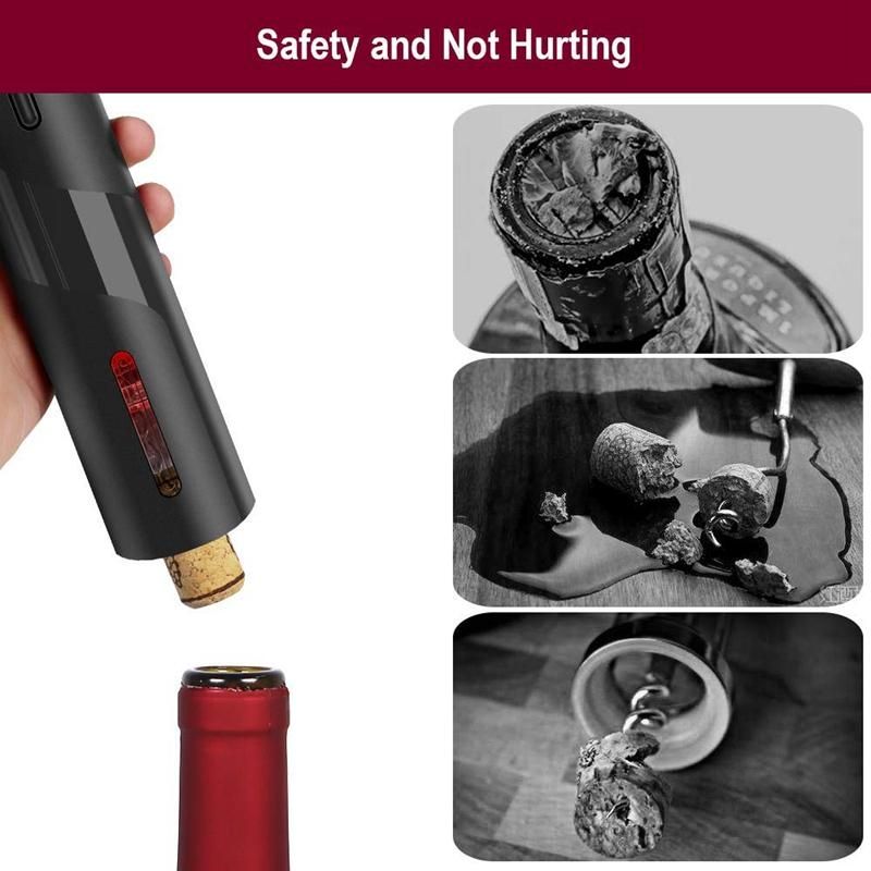 1Pcs Bottle Opener Automatic Electric Red Wine Openers Stopper Fast Wine Corkscrew  Foil Cutter Cork Out Tool
