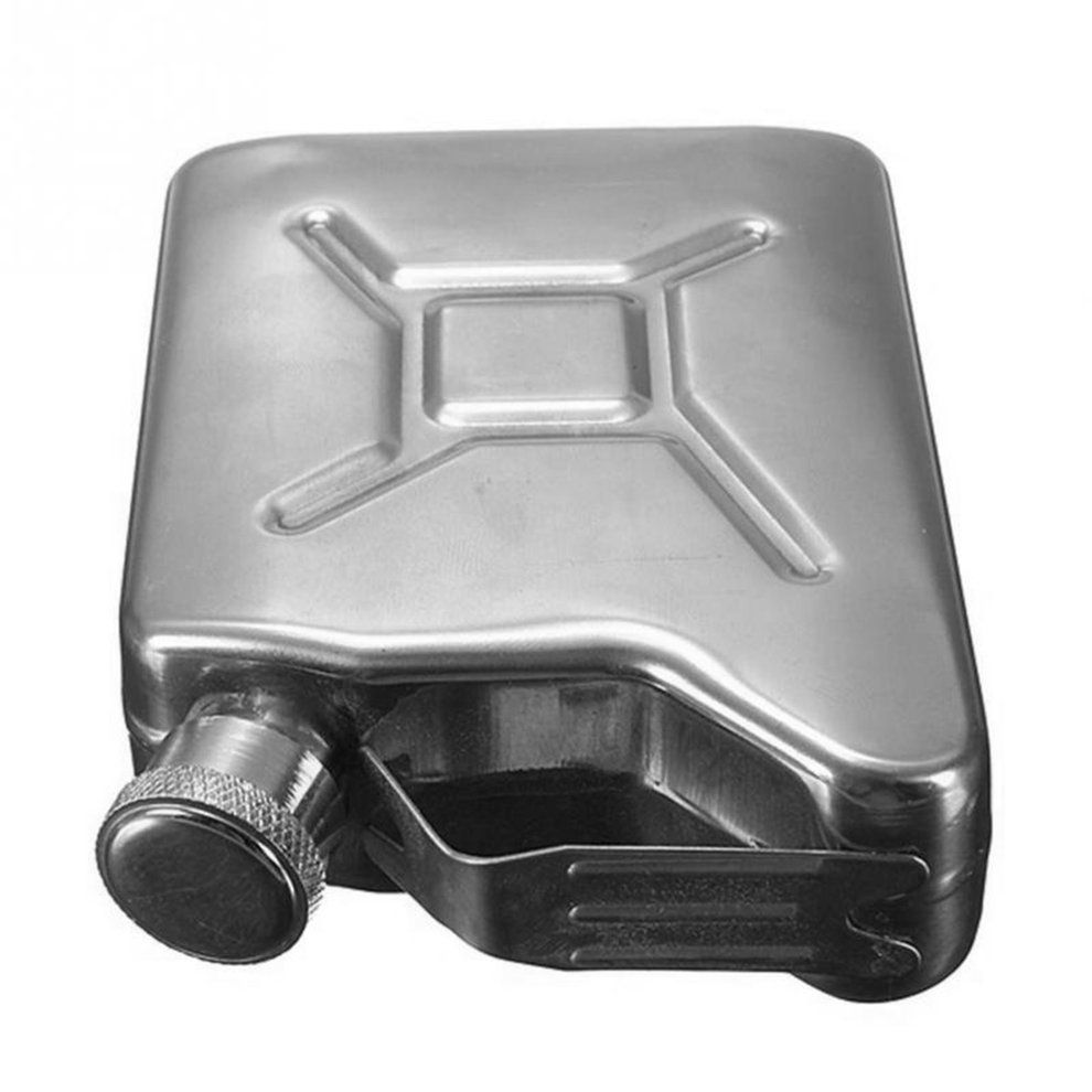 5 Oz Jerrycan Oil Jerry Can Liquor Hip Flask Creative Stainless Steel Wine Pot