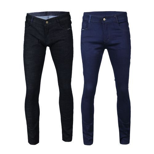 2pcs Quality STOCK Jeans - Wash Black And Washed Blue
