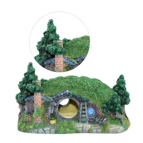 Simulation House Creative Fish Tank Ornament Aquarium Mini Resin Decoration For Home Store Shop Aquarium Fish Tank Landscape