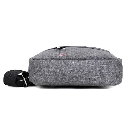 Unisex Crossbody Bag - Gray