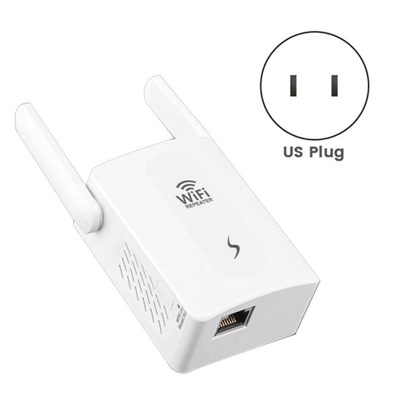 WiFi Extender Booster WiFi Signal Booster Single Band WiFi Range Extender Wireless Signal Booster & Repeater - US Plug