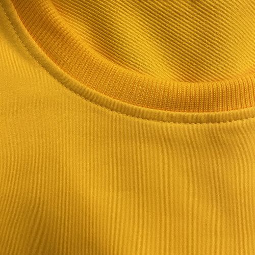 Mens 2 In 1 Sets Tracksuits Long Sleeve  Joggers Sweatshirt Sportswear-Yellow