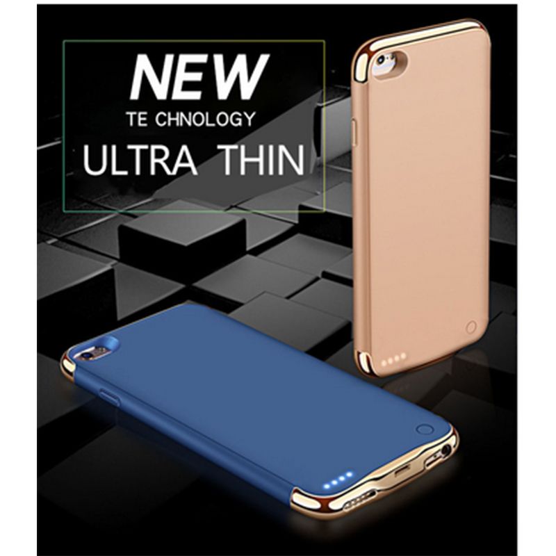 6000mah Charging  For Iphone 6 6s 7 8 Se Backup 6