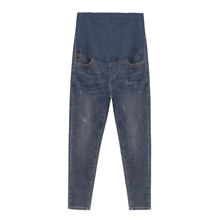 Maternity Pregnancy Jeans Maternity Jean Pants For Pregnant Women Elastic Waist