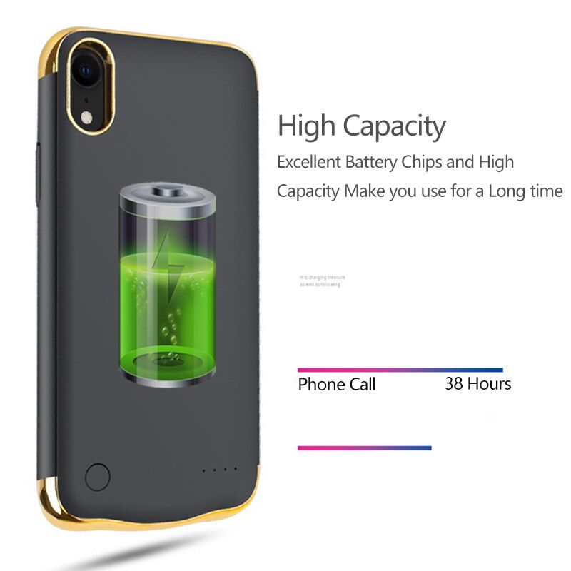 5500mah Phone Case External Charger For Iphone X Xs 6000mah