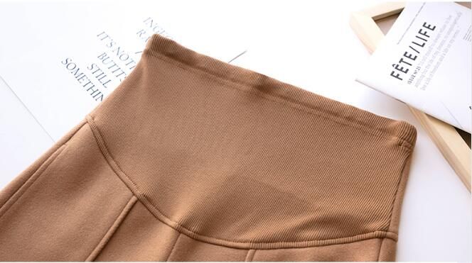 Ankle-length Maternity Wide-leed Trousers Fashion Loose Pregnancy Straight