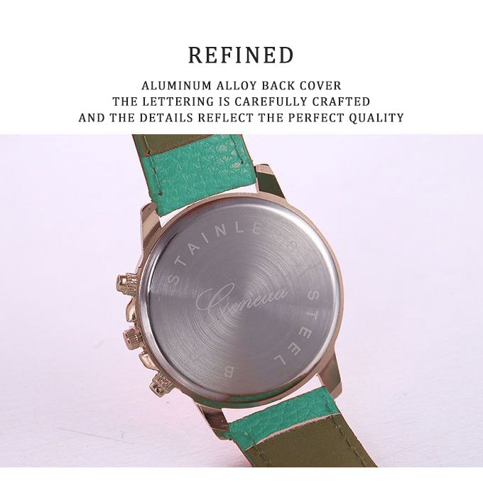 Three Eye Rome Quartz Women Watch