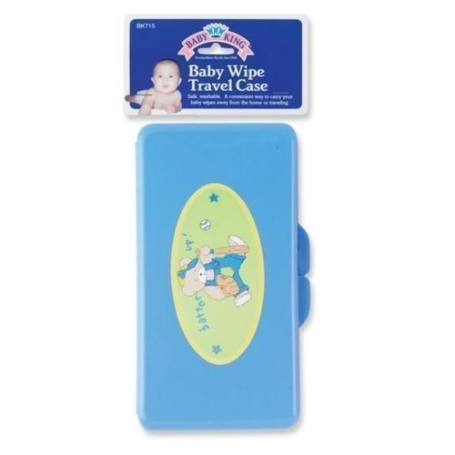 Travel Wipes Case - Blue