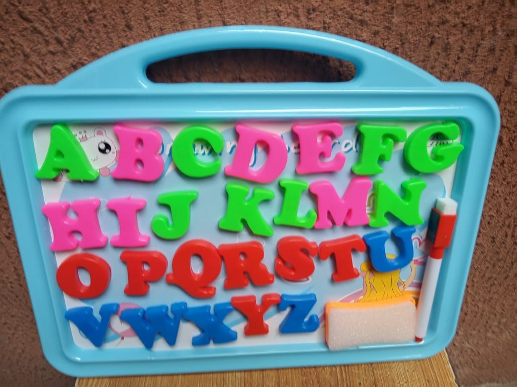 Kids Learning Board + Pen + Eraser + Duster + Handle