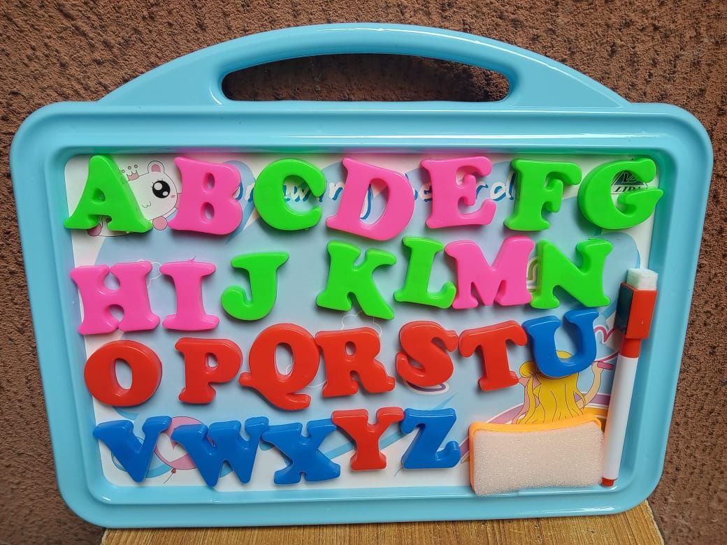 Kids Learning Board + Pen + Eraser + Duster + Handle