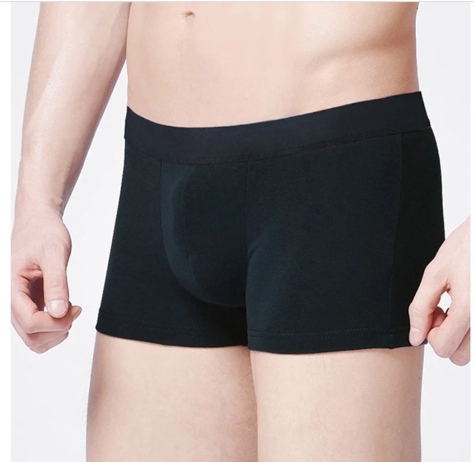 4pcs Men Underwear Boxers Panties Comfortable Soft