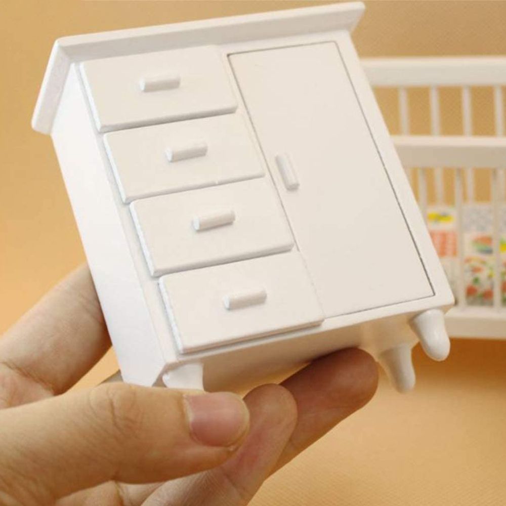 Dollhouse Wooden Nursery Bedroom Wooden Dollhouse