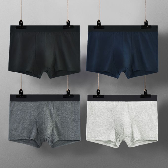 Men's Underwear Briefs Multicolor-4 In 1