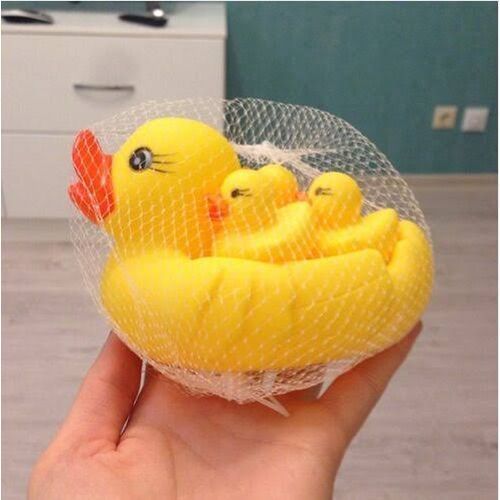 Rubber Ducks Baby Bathing Toy - Mother And Ducks