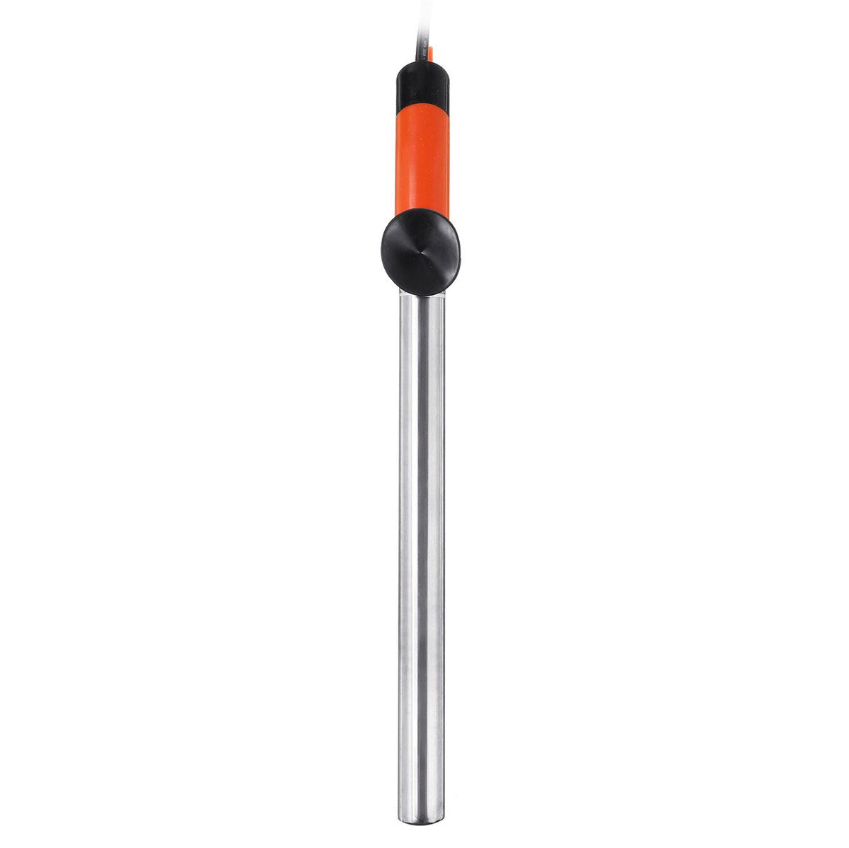 500W 31cm Stainless Steel Submersible Aquarium Heater Heating Rod Adjustable Temperature Control Thermostat For 100-140cm Fish Tank 220V Silver