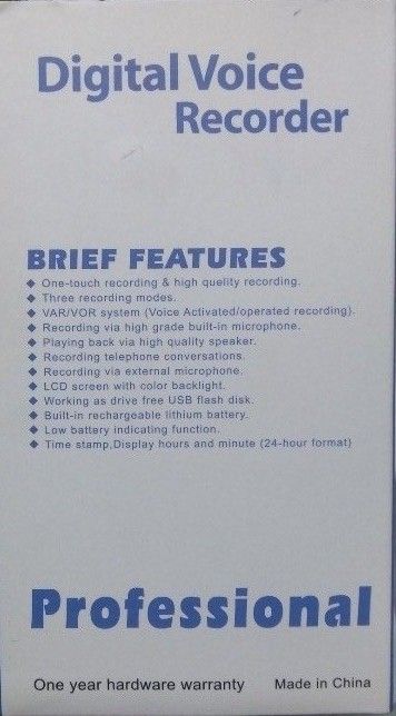 Digital Voice Recorder