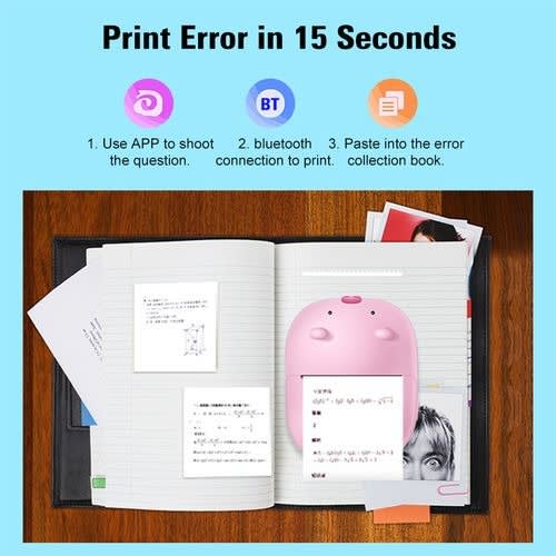 Portable Wireless Pocket Thermal Printer