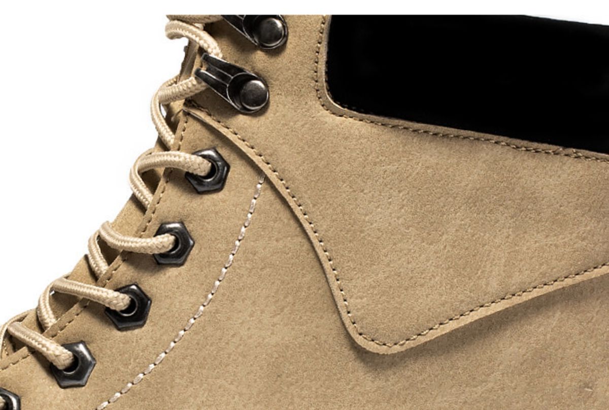 Men's Motocycle Tactical Work Boots Lace Up Shoes
