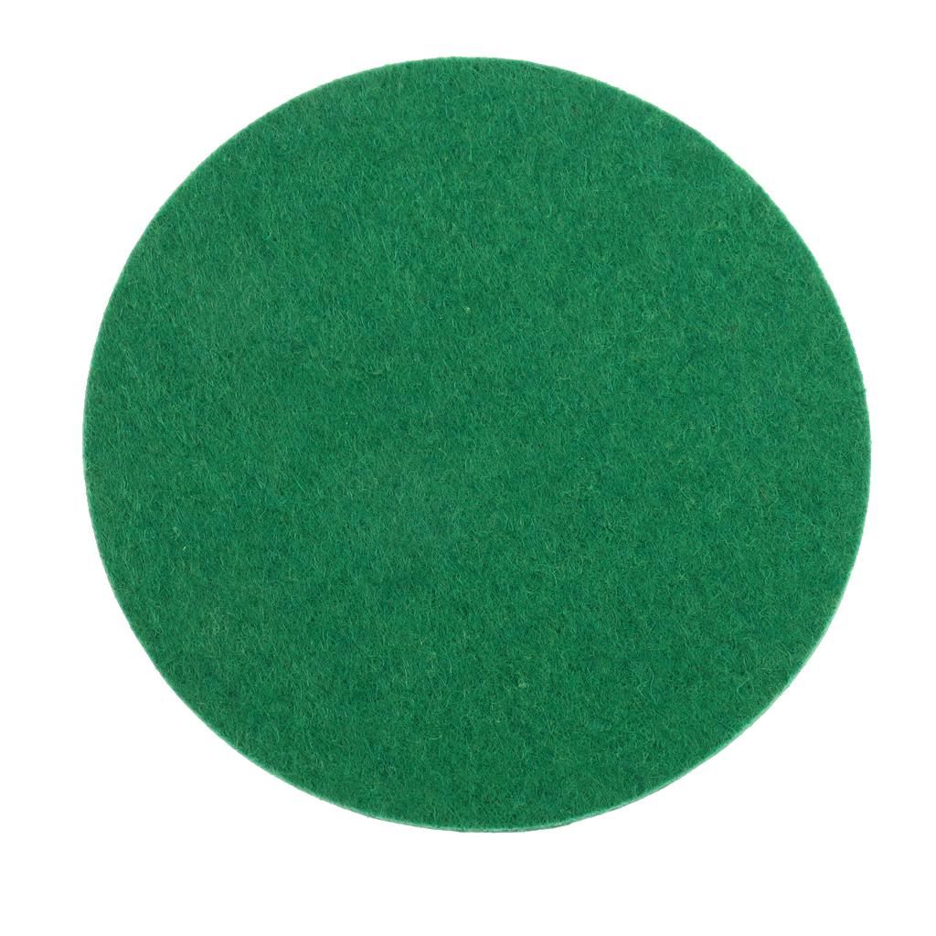 10x 6pcs Green Air Hockey Jersey Felt Cushions - 60mm / 74mm / 94mm