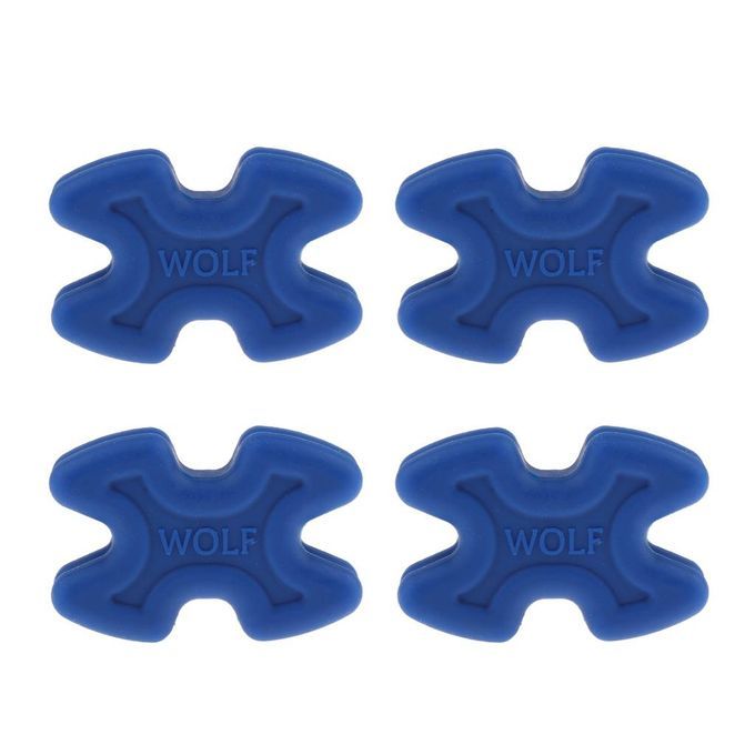4Pcs Archery Compound Bow Stabilizer Vibration Limb Damper Shock Blue
