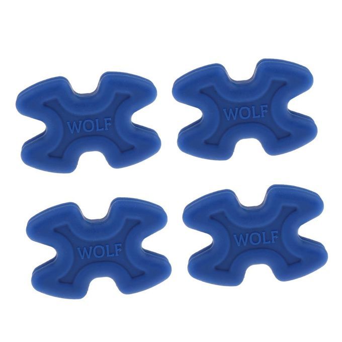 4Pcs Archery Compound Bow Stabilizer Vibration Limb Damper Shock Blue