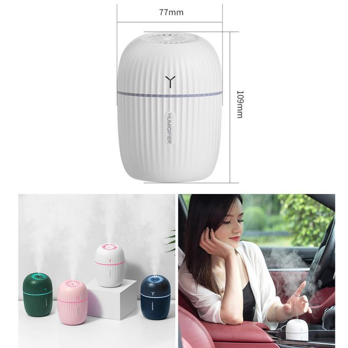 Mini   Humidifier Personal Ultra Quiet For Baby Pink A