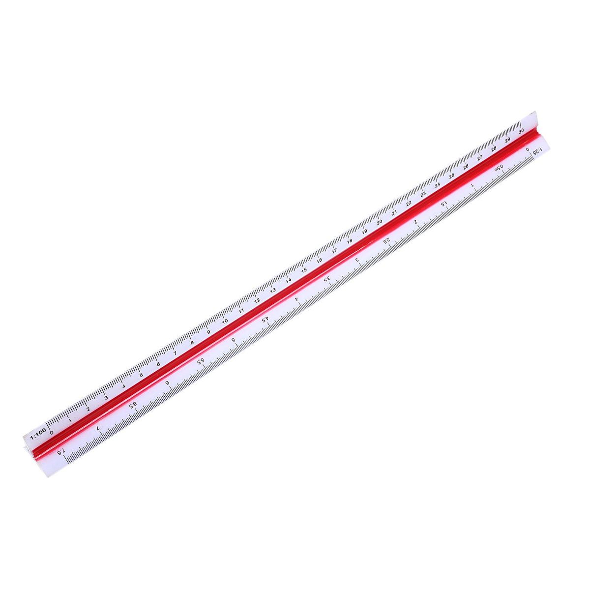 1 20 1 25 1 50 1 75 1 100 1 125 Plastic Triangular Scale Ruler