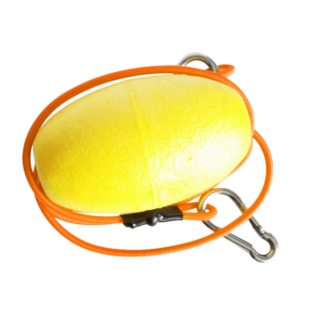 Kayak Tow Throw Line Floating Accessory Yellow + Fluorescent Yellow