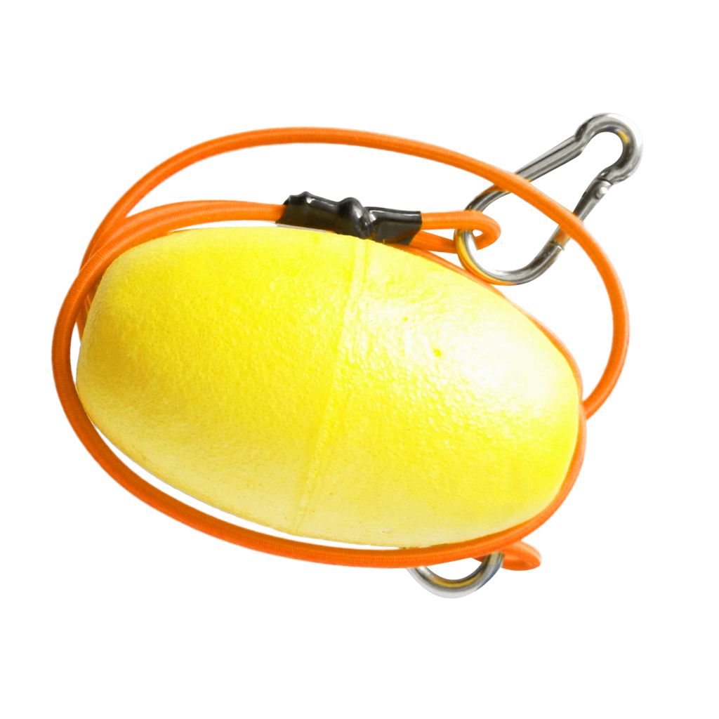 Kayak Tow Throw Line Floating Accessory Yellow + Fluorescent Yellow