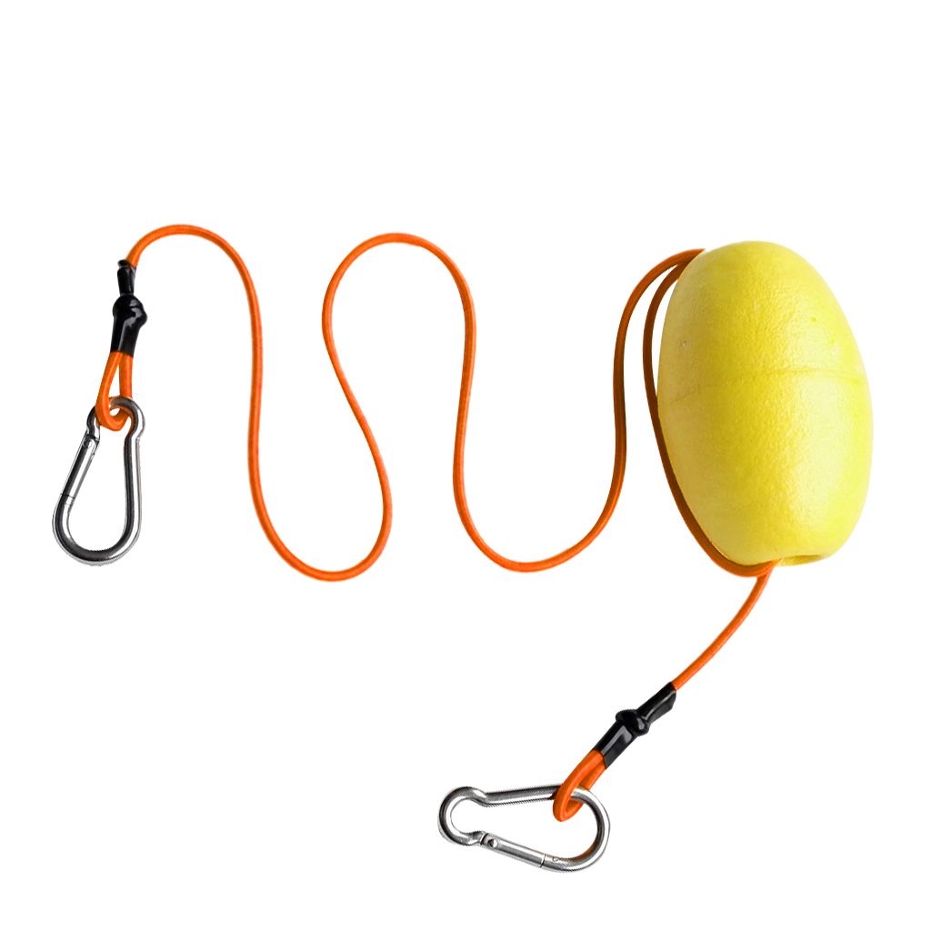 Kayak Tow Throw Line Floating Accessory Yellow + Fluorescent Yellow