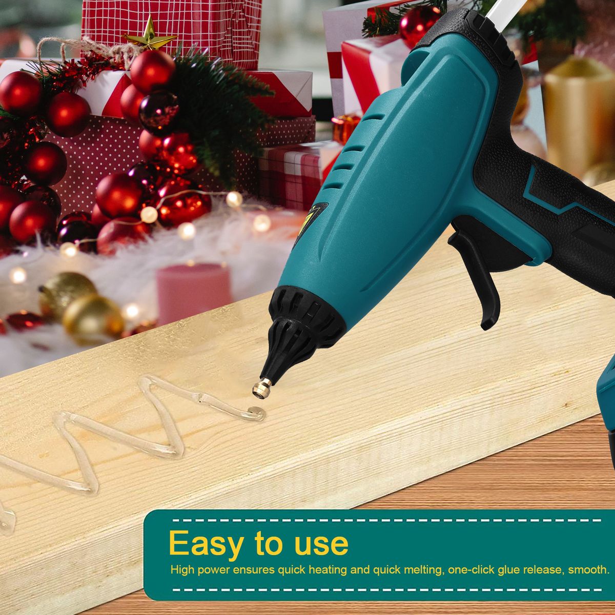 Electric Hot Melt Glue Machine Portable Cordless Lithium