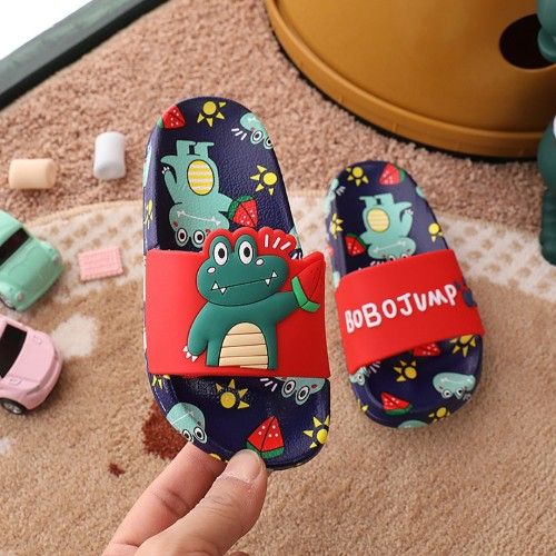 Stylish Bobojump Cartoon Print Slides