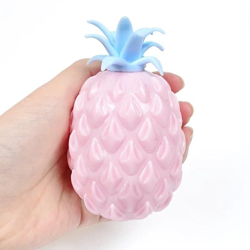 Pineapple kneading music anti pressure vent decompression ball children 's toys decompression ball autism wrist squeeze toys