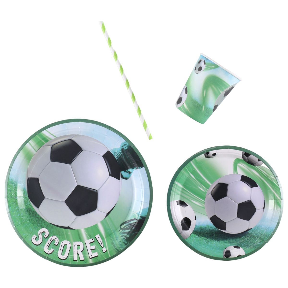Football Party Disposable Paper Tray Children'S