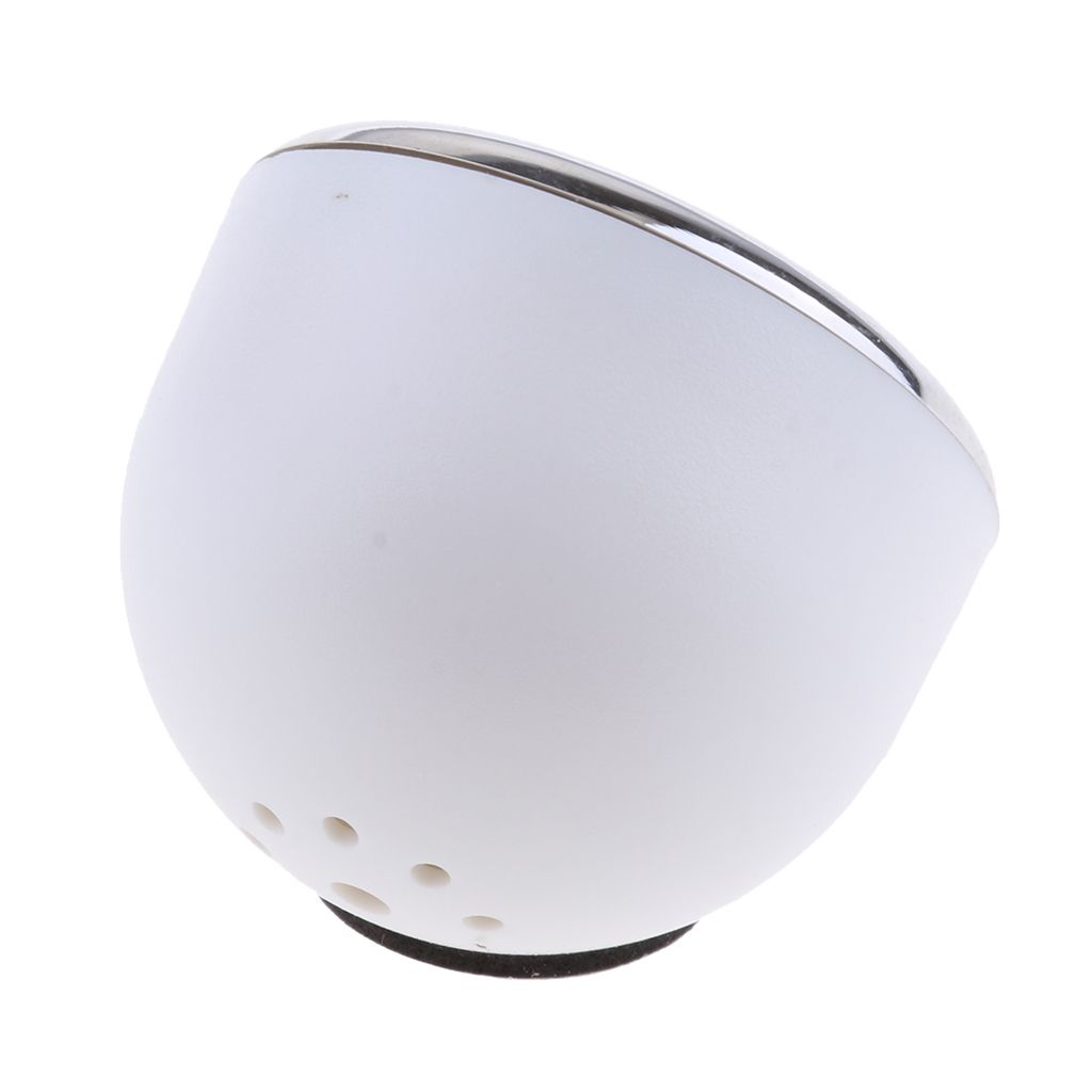 Car Dashboard Clock Table Classic Small Round Quartz White +Black