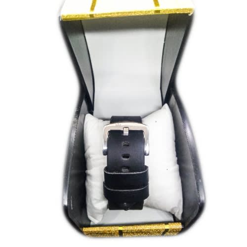 Nepic Business Men Dutch Chrono Leather Wristwatch Rugged Metal Series