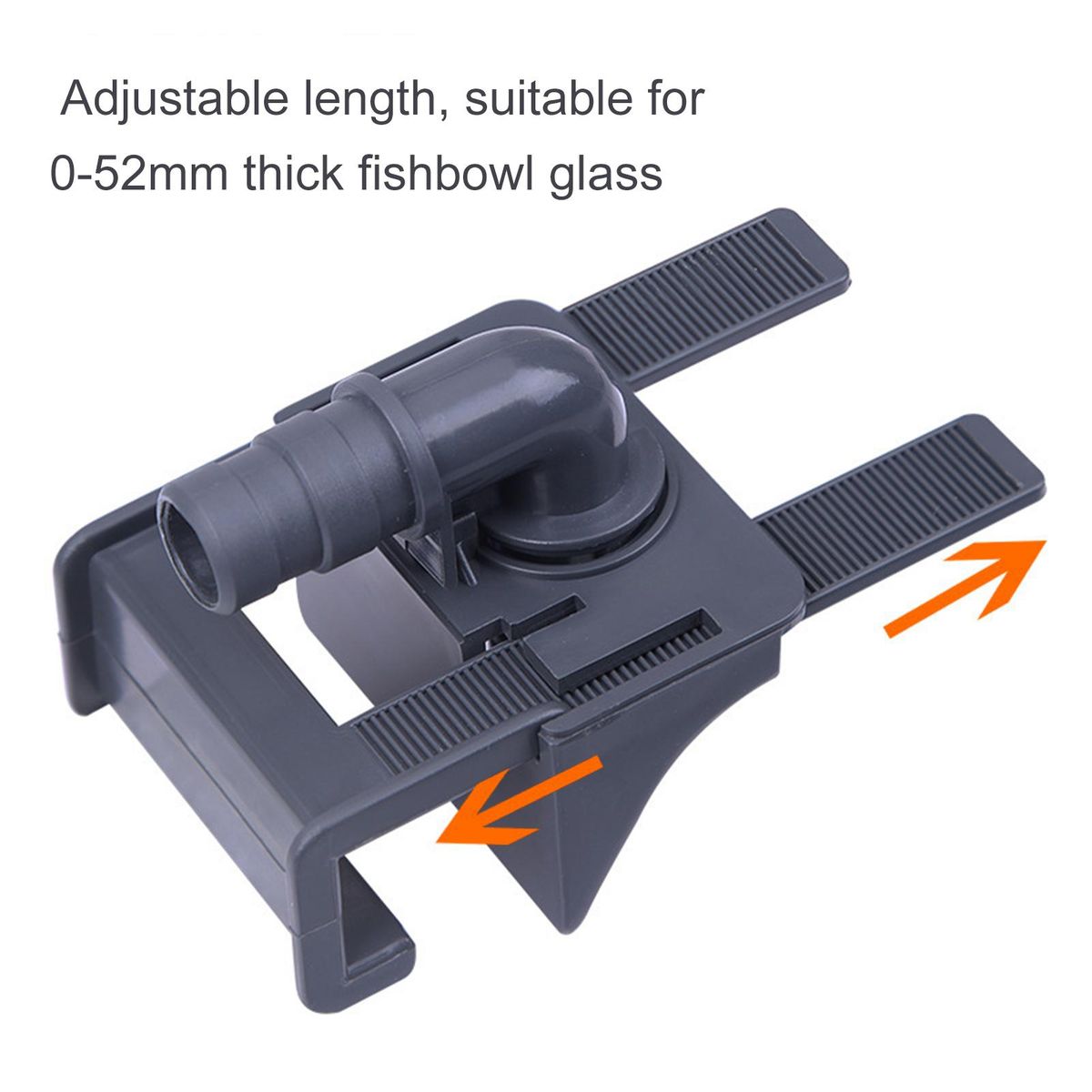 Fish Tank Holder Fish Tank Inflow Outflow Water Connector Grey