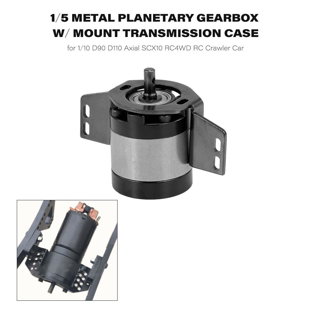 1/5 Metal Planetary Gearbox With Mount Transmission Case