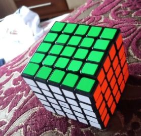Qiyi Magic Cube 5x5x5 Speed Cube Toy + Manual
