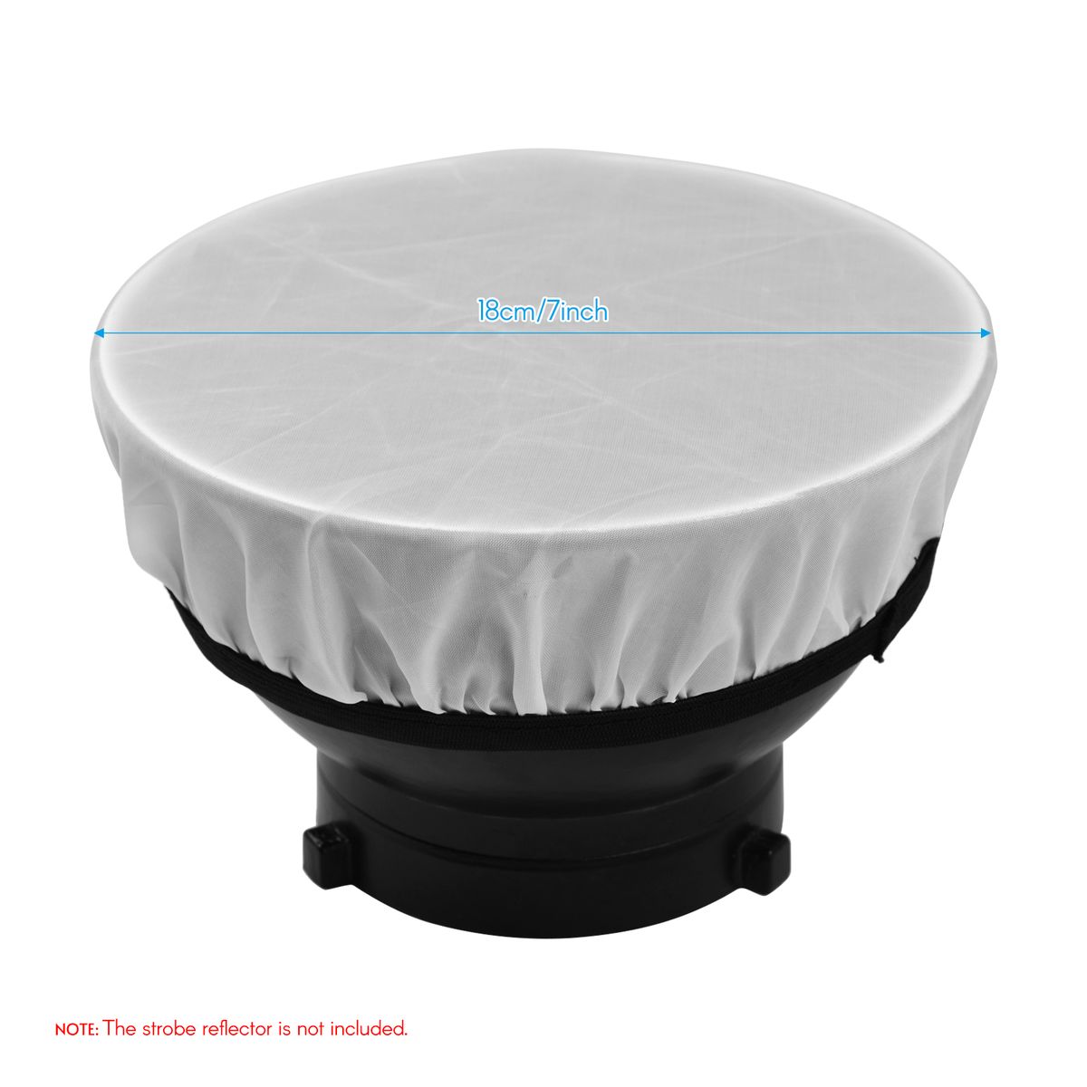 7 Inches/180mm Soft Diffuser Sock Studio Strobe