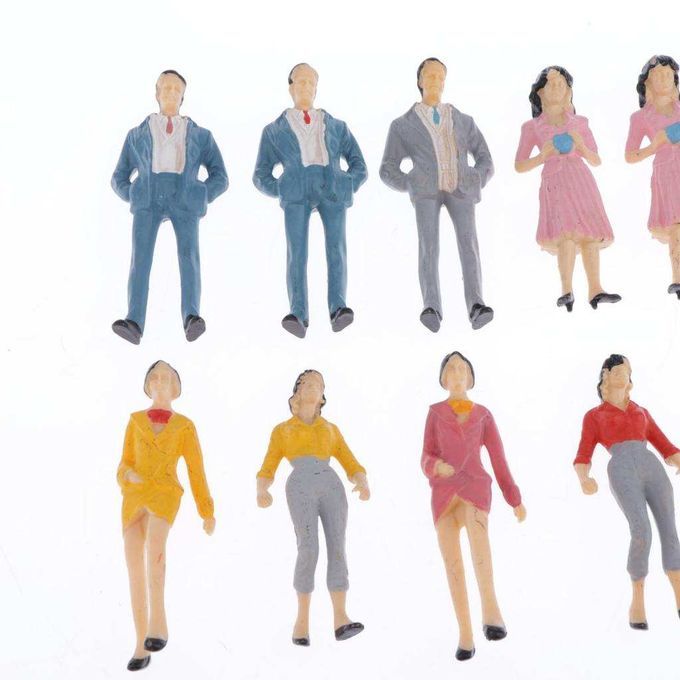 20pcs 1/25 Sand Table Doll DIY Handmade Building Model Color Material