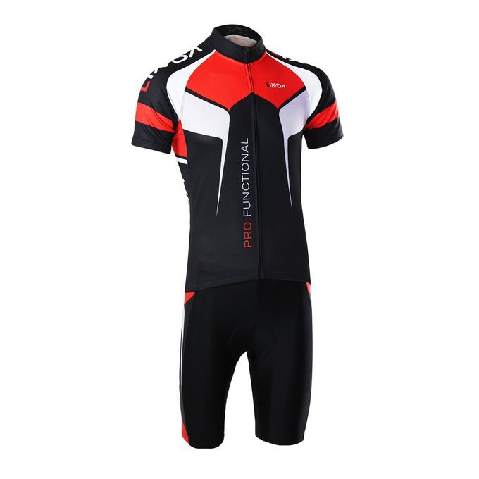Men Breathable Quick Dry Comfortable Short Sleeve Jersey +