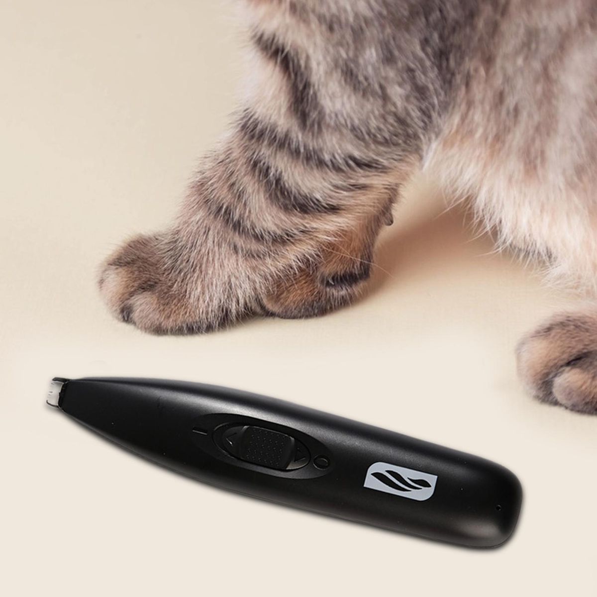 1 Set Pet Powerful Sharp Pet Cat Dog Electric Clipper Black