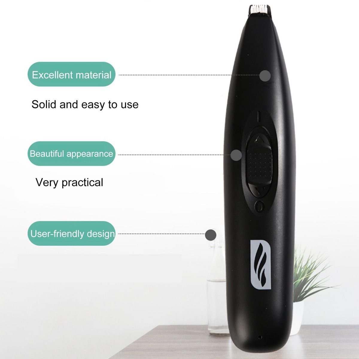 1 Set Pet Powerful Sharp Pet Cat Dog Electric Clipper Black