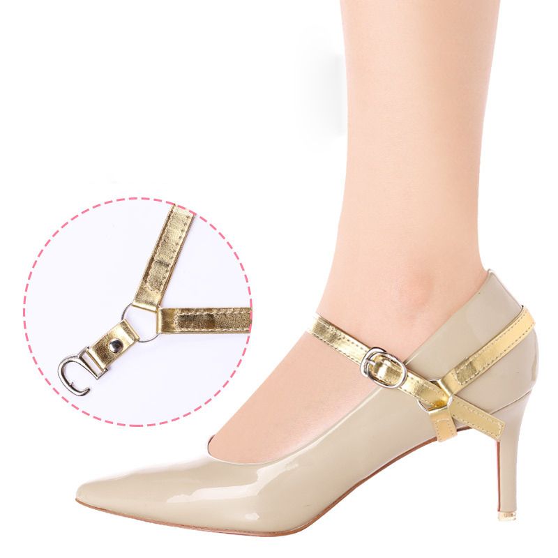 Detachable Triangle Lace Fixing Ss High Heeled Shoe Anti Dropping Heel Ss Lady