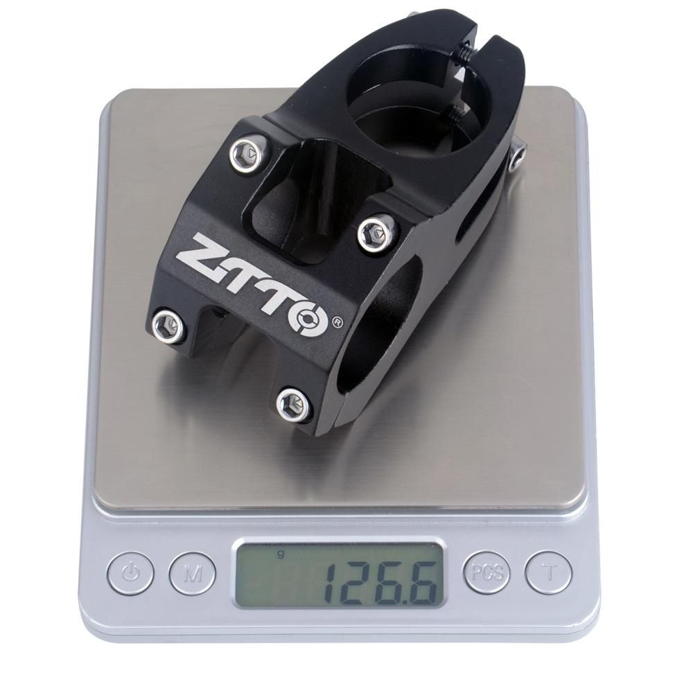 Bicycle Stem Wear-resistant MTB Bike Handlebar Stem 31.8mm Adjustable Aluminum Short Handlebar Stem Riser Fixed Bike Bar Stem