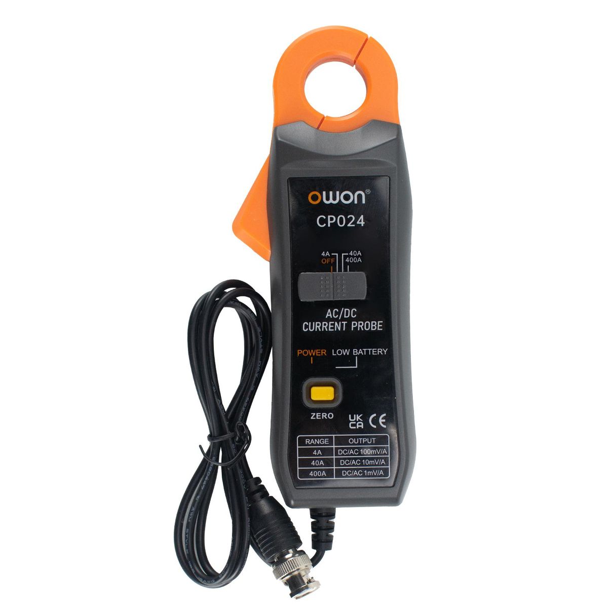 OWON CP024 4A-400A Probe Oscilloscope Probe Kit Oscilloprobe Oscilloscope Sonde